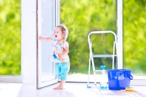 Deep cleaning of the house